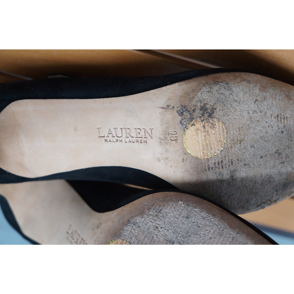 Lauren Ralph Lauren Women's Lanette Mary Jane Pump Black 9B - Picture 15 of 16